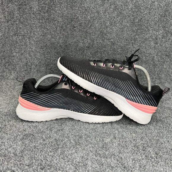 Skechers Skech-Air Dynamight Shoes Women's 10 Black Lite-Weight Athletic Sneaker - Picture 8 of 12